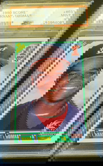 1990 Score #663 Frank Thomas RC PSA 9 MINT