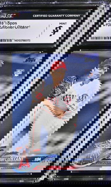 2018 TOPPS SHOHEI OHTANI #700 CGC 9 BS.E1.04