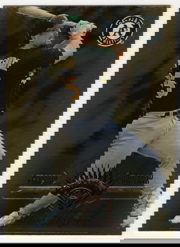 1997 LEAF FRACTAL MATRIX GOLD MARK MCGWIRE # 38