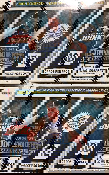 2X 2020-21 PANINI CONTENDERS BASKETBALL HOBBY BOX (SHIPS 5/19) - SUPPORT YOUR LCS!