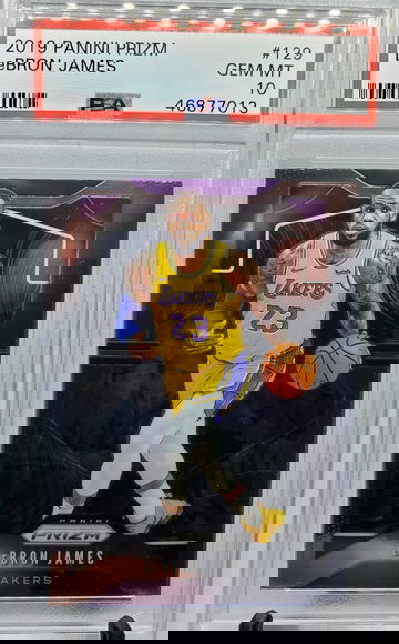LeBron James 2019 Prizm PSA 10