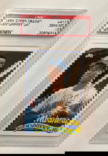 1989 TOPPS TRADED , KEN GRIFFEY JR. #41T GEM-MT 10