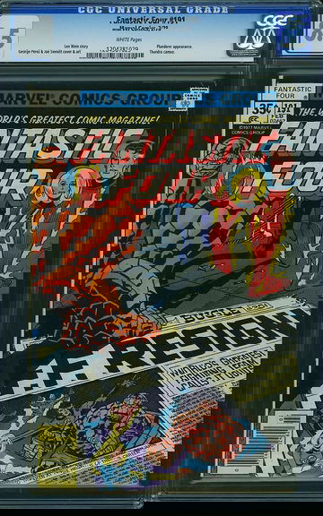 FANTASTIC FOUR #191, CGC 8.5 VF+