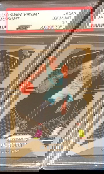 2019 Panini Prizm Ja Morant #249 PSA 10