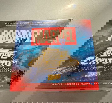 2025 Topps Chrome Marvel Sapphire Box sealed New 
