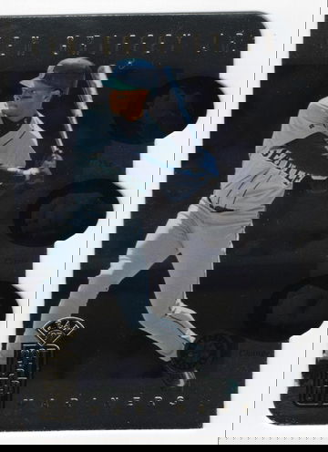 1997 LEAF GET A GRIP DIE-CUT FOIL - 1146 OF 3500 KEN GRIFFEY JR  GREG MADDUX HOF