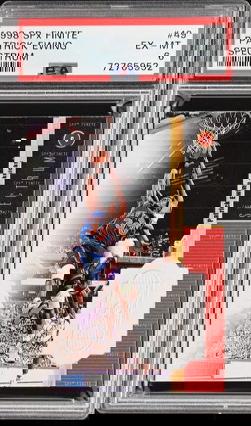 1998 SPx Finite Patrick Ewing Spectrum #/350 #49 PSA 6 [BK-1A.13]