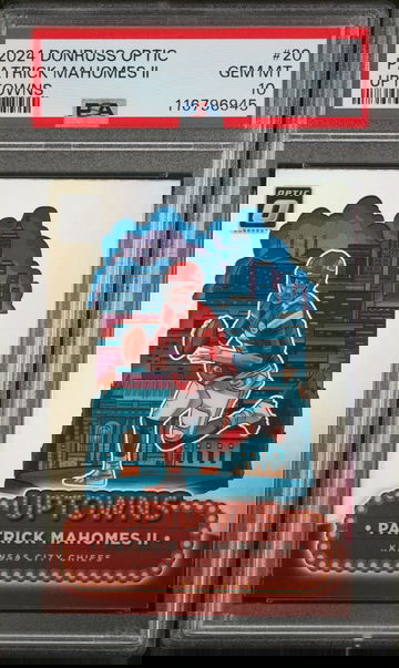 2024 Donruss Optic Uptowns Patrick Mahomes II #20 PSA 10