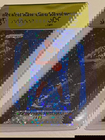 2017-18 Prizm Fastbreak blue /175 Donovan Mitchell