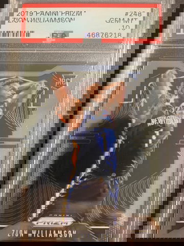 2019-20 Prizm Zion RC PSA 10 