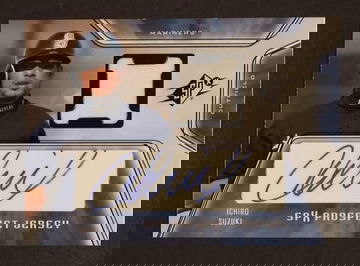 2001 Upper Deck SPx Ichiro Suzuki Prospect Jersey Auto #158