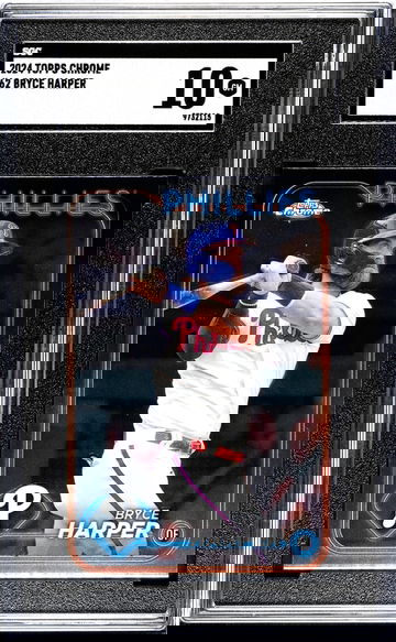 2024 Topps Chrome #62 Bryce Harper SGC 10
