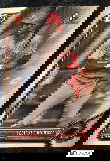 2022 Bowman Prospects #BP-50 ELLY DE LA CRUZ 1st Bowman Cincinnati Reds 🔥🔥🔥