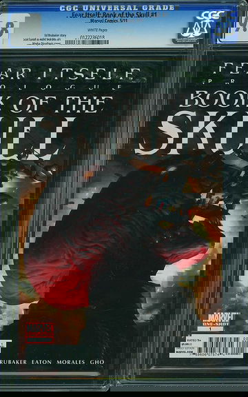 FEAR ITSELF: BOOK OF THE SKULL #1, CGC 9.8 NM/MT