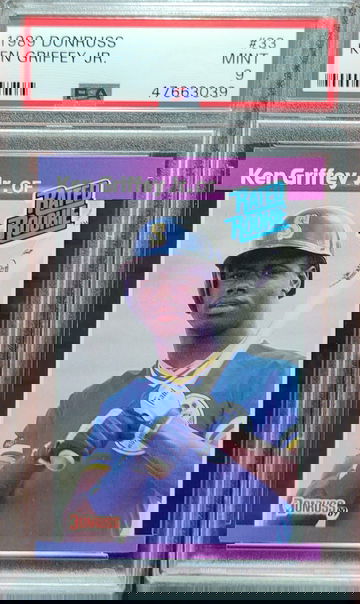 1989 Donruss Ken Griffey Jr. #33 PSA 9