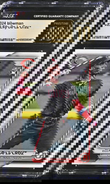 2024 BOWMAN ELLY DE LA CRUZ #22 CGC 10 BL.D1.15