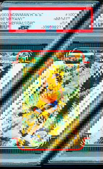 2003-04 Bowman Chrome Refractor PSA 8.5
