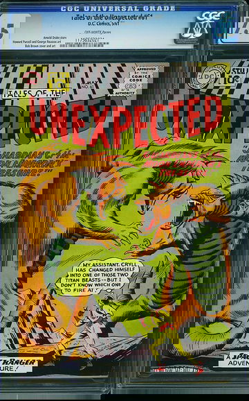 TALES OF THE UNEXPECTED #61, CGC 7.5 VF-