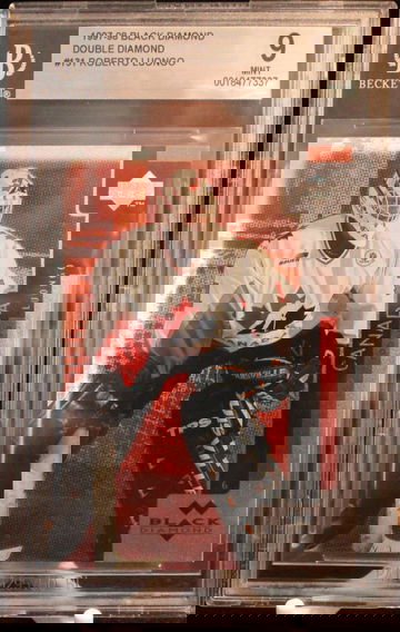 997 Black Diamond Double Diamond Roberto Luongo #131 BGS 9