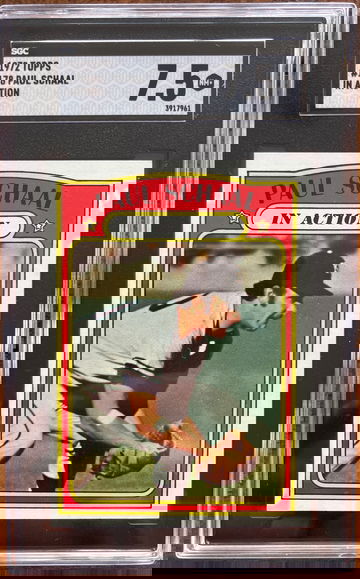 1972 Topps Paul Schaal IA SGC 7.5