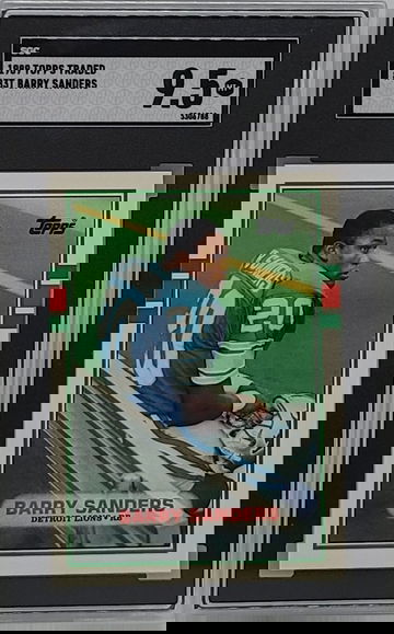 1989 Topps Traded Barry Sanders