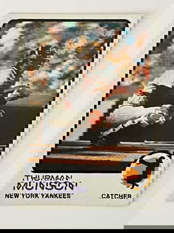 1973 Thurman Munson Topps #142 (EX-NM).