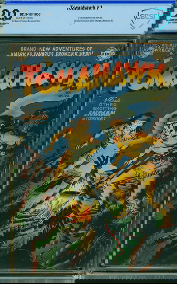 TOMAHAWK #1, CBCS 2.0 GD