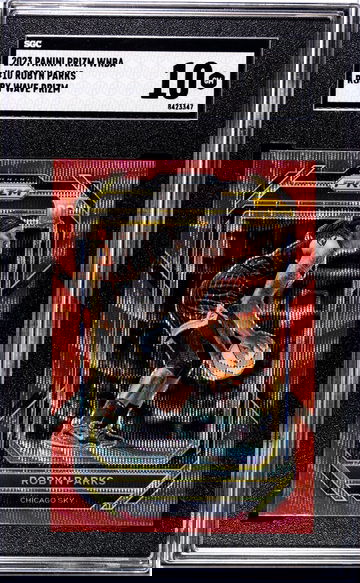 2023 Panini Prizm Ruby Wave Robyn Parks #10 RC SGC 10