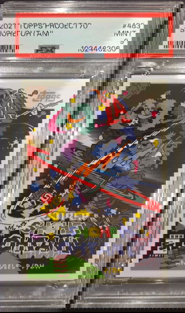 2021 Topps Project 70 Shohei Ohtani PSA 9