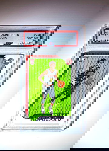 Trae Young Hoops Rookie PSA 10