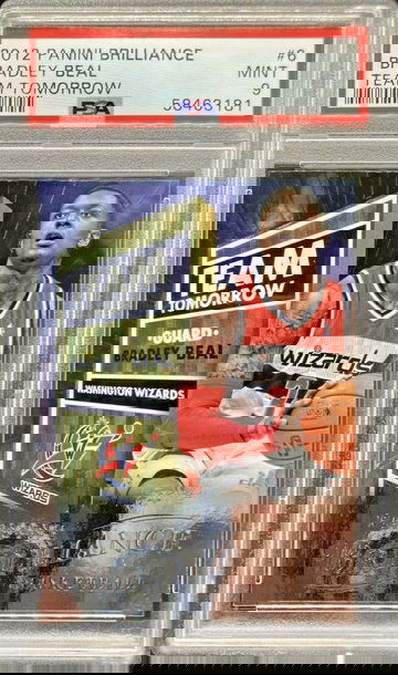 2012-13 Panini Brilliance Bradley Beal Team Tomorrow RC *PSA 9 MINT* Total Pop 4