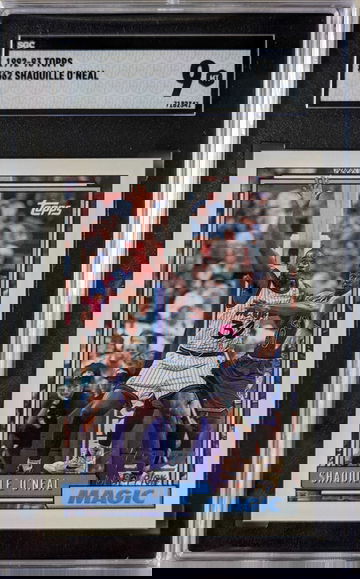 1992-93 Topps Shaquille O'Neal #362 SGC 9