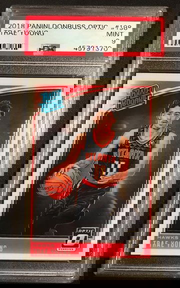 Trae Young 2018/19 Optic PSA 9