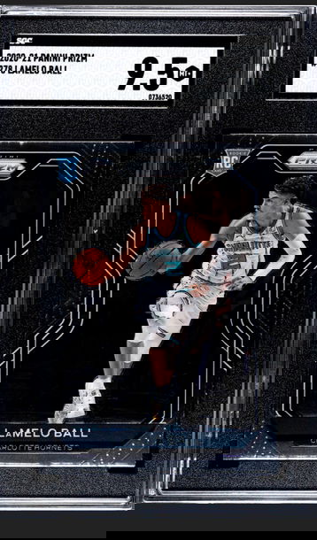 2020 Prizm Lamelo Ball Rookie RC SGC 9.5