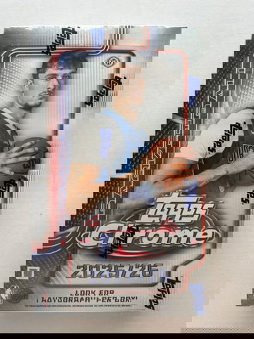 2025-26 Topps Chrome Basketball Hobby Box Cooper Flagg 1 Auto per box 