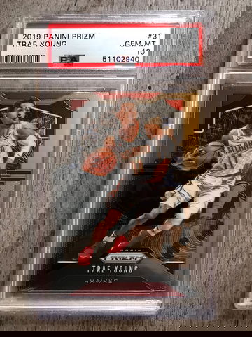 2019 Prizm Trae Young PSA 10 Gem Mint 