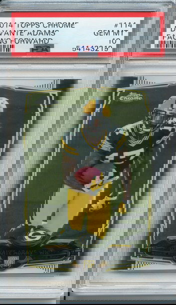 Davante Adams 2014 Topps Chrome Rookie PSA 10