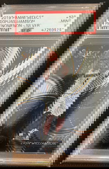 2019 Zion Williamson Select Phenomenon PSA 9 ERROR CARD 