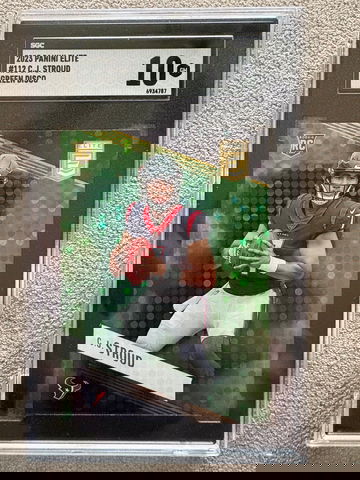 CJ Stroud RC Elite Green Disco SGC 10