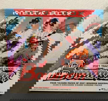 2021 bowman baseball mega box 