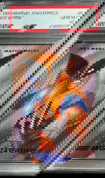 1993 Marvel Masterpieces Wolverine #6 PSA 10 GEM MINT