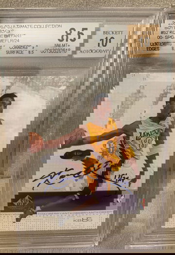 Kobe Bryant 01 Ultimate Collection Buyback Auto /24 BGS 8.5