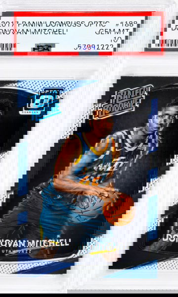 2017 Donovan Mitchell Panini Donruss Optic    #188 PSA 10