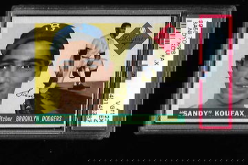 1955 Topps Sandy Koufax PSA 4