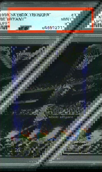 Kobe Bryant 1998 Skybox Thunder Lift Off PSA 9