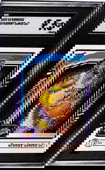 2024-25 Donruss #243 Bronny James Jr. SGC 9.5