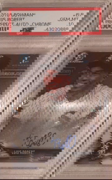 Luis Robert Bowman Chrome Auto