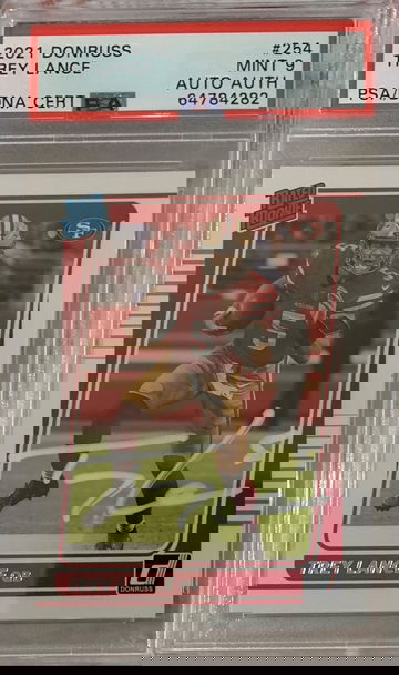 2021 Rated Rookie Trey Lance AUTO 