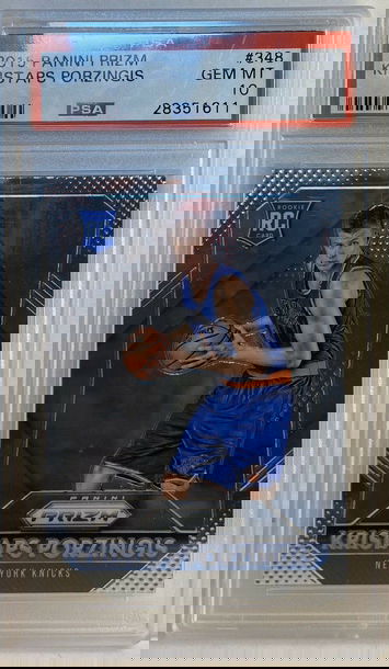 Kristaps Porzingis 2015 Panini Prizm PSA 10 #348