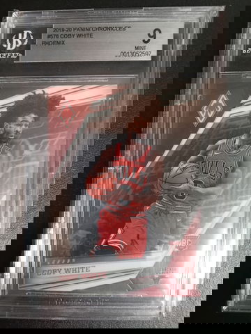 2019-20 Coby White Panini Chronicles Phoenix #576 RC BGS 9